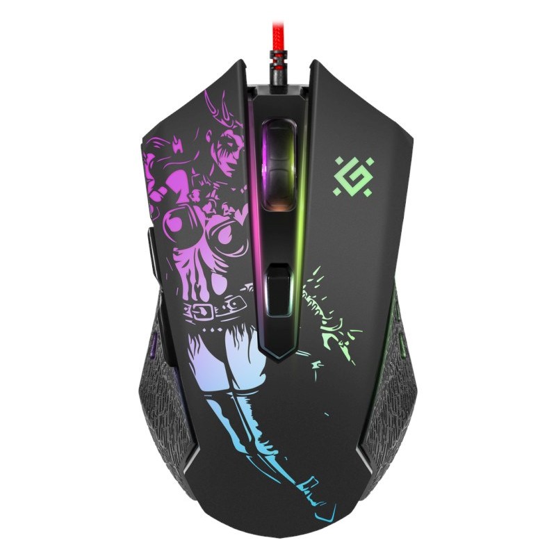 Gaming, optic, wired mouse DEFENDER GM-933 SIN'SISTER 7200dpi 6P RGB Gaming, optic, wired mouse DEFENDER GM-933 SIN'SISTER 7200dpi 6P RGB