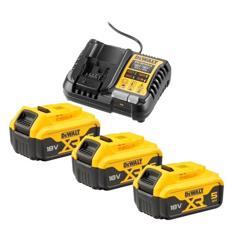 DeWalt DCK429P3T-QW Combo set DCD805 + DCG405 + DCH273 + DCF850, 18 V black, yellow DeWalt DCK429P3T-QW Combo set DCD805 + DCG405 + DCH273 + DCF850, 18 V black, yellow