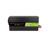 Green Cell PowerInverter LCD 12V 500W/10000W car inverter with display - pure sine wave