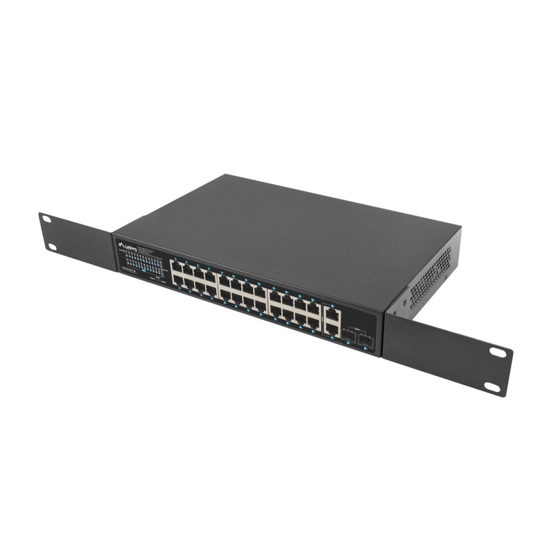 Lanberg RSGE-24P-2GE-2S-360 network switch Unmanaged Lanberg RSGE-24P-2GE-2S-360 network switch Unmanaged