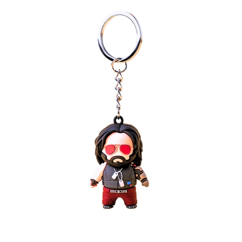 3D Keychain Good Loot Cyberpunk 2077 - Johnny Silverhand 3D Keychain Good Loot Cyberpunk 2077 - Johnny Silverhand