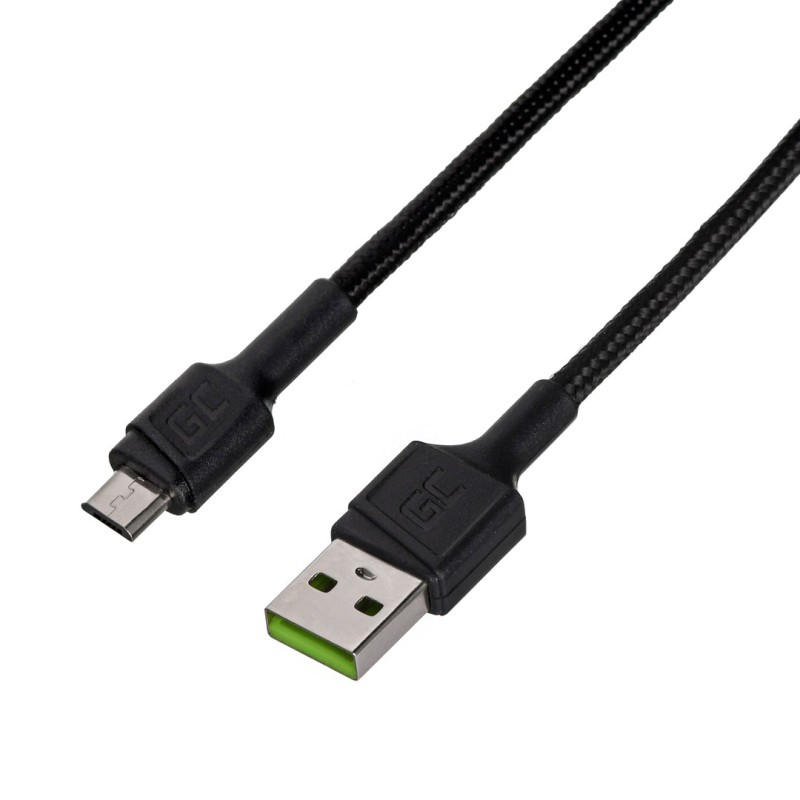 Green Cell KABGC23 USB cable USB 2.0 0.3 m USB A Micro-USB B Black Green Cell KABGC23 USB cable USB 2.0 0.3 m USB A Micro-USB B Black