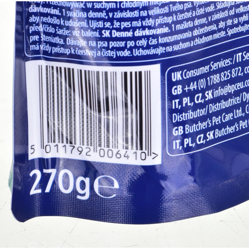 Butcher's Dental Care - dental snack for large breeds - 270g Butcher's Dental Care - dental snack for large breeds - 270g