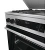 Gorenje GKS6C71XF Freestanding cooker with oven Silver Gorenje GKS6C71XF Freestanding cooker with oven Silver