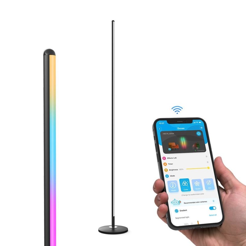 Govee LED Floor Lamp Smart floor lighting Wi-Fi/Bluetooth Govee LED Floor Lamp Smart floor lighting Wi-Fi/Bluetooth