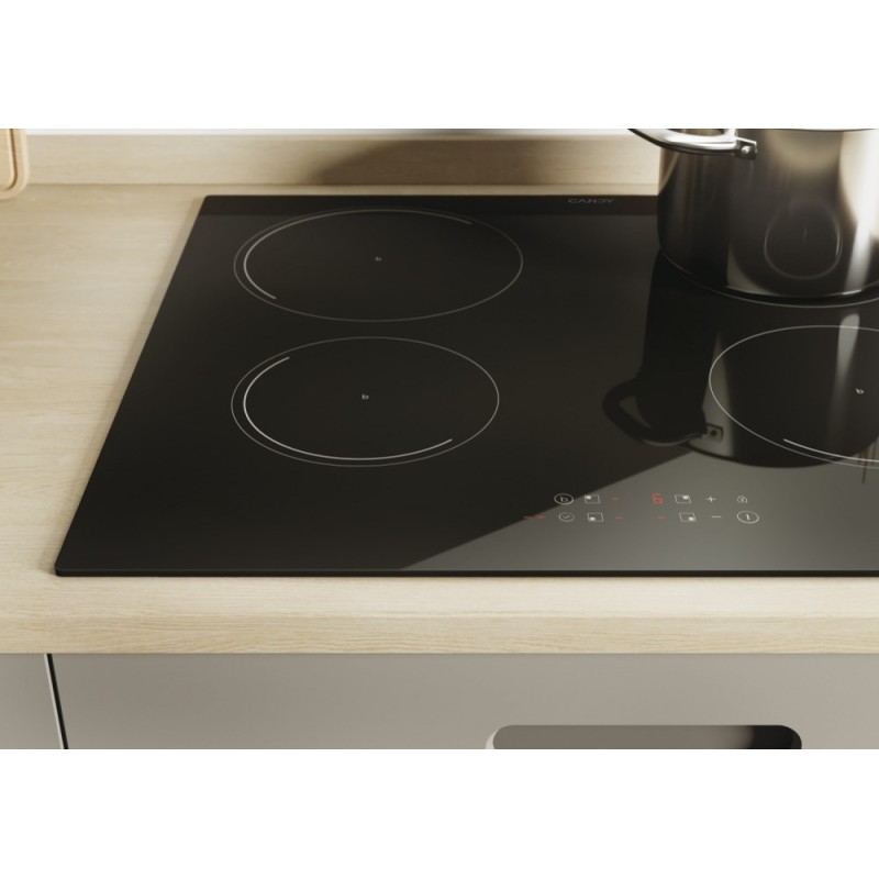 Candy Idea CI642CTT/E1 Black Built-in 59 cm Zone induction hob 4 zone(s) Candy Idea CI642CTT/E1 Black Built-in 59 cm Zone induction hob 4 zone(s)