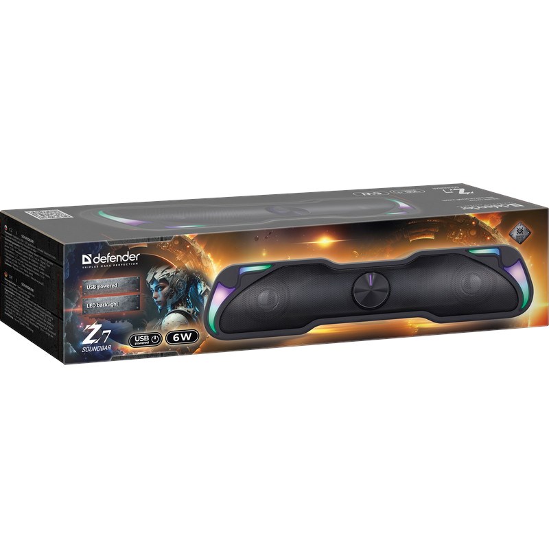 DEFENDER BLUETOOTH SOUNDBAR Z7 6W LED USB DEFENDER BLUETOOTH SOUNDBAR Z7 6W LED USB