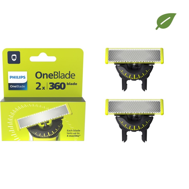 Philips Norelco OneBlade OneBlade 360 QP420/50 Replacement blade 2 pack Philips Norelco OneBlade OneBlade 360 QP420/50 Replacement blade 2 pack