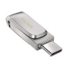 SanDisk Ultra Dual Drive Luxe USB flash drive 32 GB USB Type-A / USB Type-C 3.2 Gen 1 (3.1 Gen 1) Stainless steel