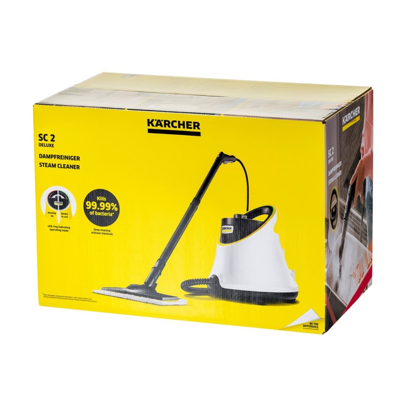 Kärcher SC 2 Deluxe 1 L 1500 W Black, White Kärcher SC 2 Deluxe 1 L 1500 W Black, White