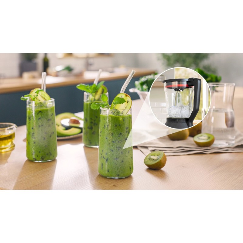 Bosch Serie 6 MMB6652B blender 2 L Tabletop blender 1800 W Black Bosch Serie 6 MMB6652B blender 2 L Tabletop blender 1800 W Black