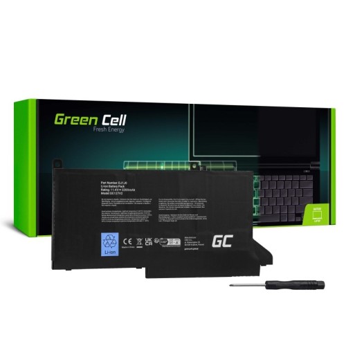 Green Cell DE127V2 Dell laptop battery 11,4V 2700mAh Green Cell DE127V2 Dell laptop battery 11,4V 2700mAh