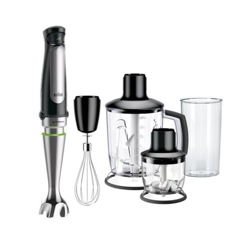 Braun MultiQuick 7 MQ 7045X 1.25 L Immersion blender 1000 W Black, Stainless steel Braun MultiQuick 7 MQ 7045X 1.25 L Immersion blender 1000 W Black, Stainless steel