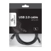 Gembird USB-A/USB-C, 1m USB cable USB 2.0 USB A USB C Black Gembird USB-A/USB-C, 1m USB cable USB 2.0 USB A USB C Black