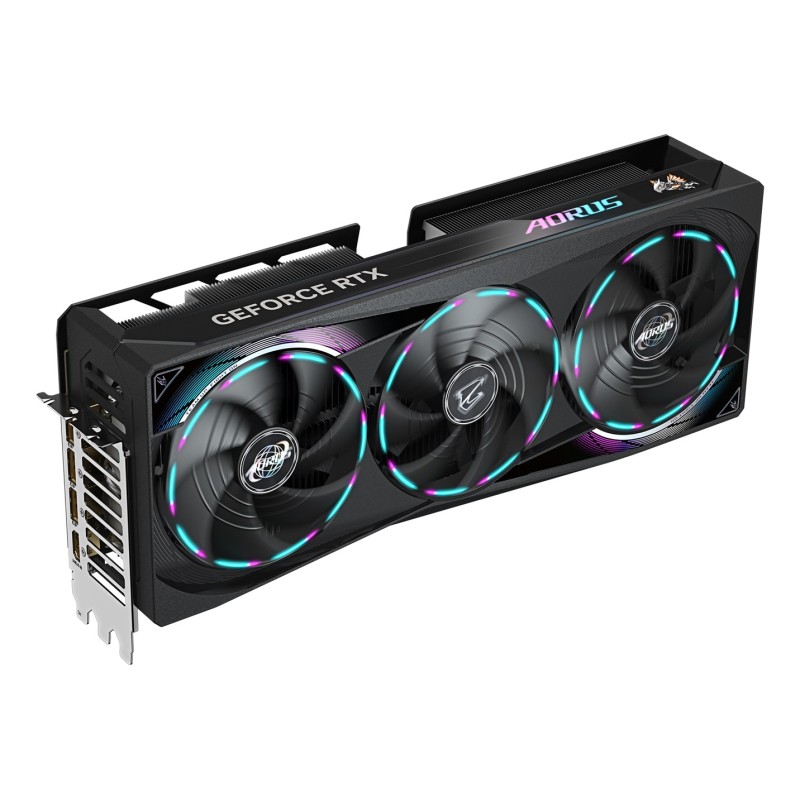 GIGABYTE AORUS GeForce RTX 5070 Ti MASTER 16G Graphics Card - 16GB GDDR7, 256bit, PCI-E 5.0, 2670 MHz Core Clock, 3 x DP 2.1a, 1 x HDMI 2.1b, NVIDIA DLSS 4, GV-N507TAORUS M-16GD GIGABYTE AORUS GeForce RTX 5070 Ti MASTER 16G Graphics Card - 16GB GDDR7, 256bit, PCI-E 5.0, 2670 MHz Core Clock, 3 x DP 2.1a, 1 x HDMI 2.1b, NVIDIA DLSS 4, GV-N507TAORUS M-16GD