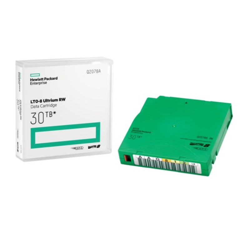 HPE LTO-8 Ultrium 30TB RW Data Tape HPE LTO-8 Ultrium 30TB RW Data Tape