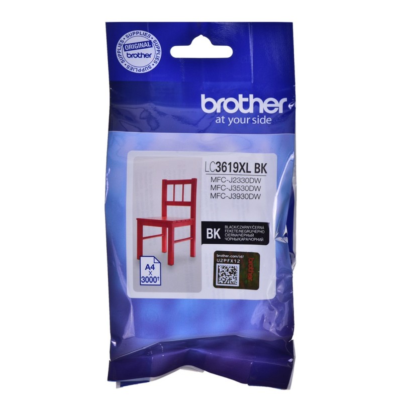 Brother LC-3617Y ink cartridge Original Black 1 pc(s)