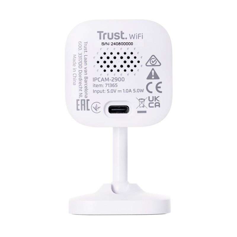 Trust IPCAM-2900 security camera Cube IP security camera Indoor 2304 x 1296 pixels Desk Trust IPCAM-2900 security camera Cube IP security camera Indoor 2304 x 1296 pixels Desk