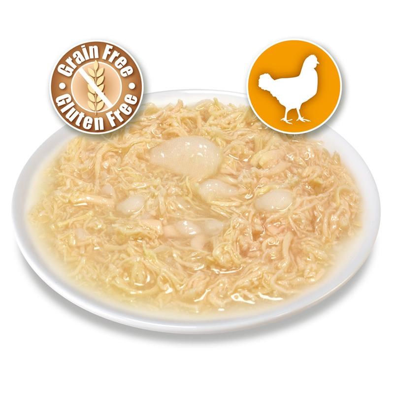 ARQUIVET Chicken in sauce with crab sticks - wet cat food - 80g ARQUIVET Chicken in sauce with crab sticks - wet cat food - 80g