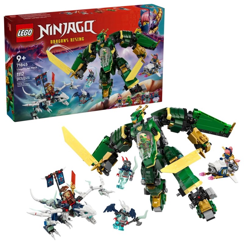 LEGO NINJAGO 71845 Lloyd’s Jet Mech LEGO NINJAGO 71845 Lloyd’s Jet Mech