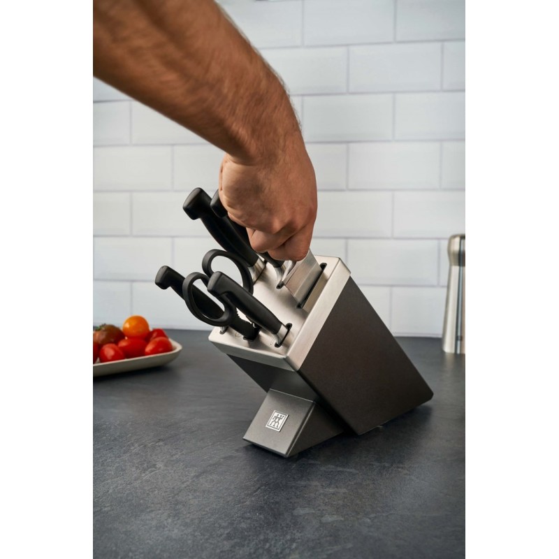 ZWILLING FOUR STAR 35148-507-0 kitchen knife/cutlery block set 7 pc(s) Grey ZWILLING FOUR STAR 35148-507-0 kitchen knife/cutlery block set 7 pc(s) Grey