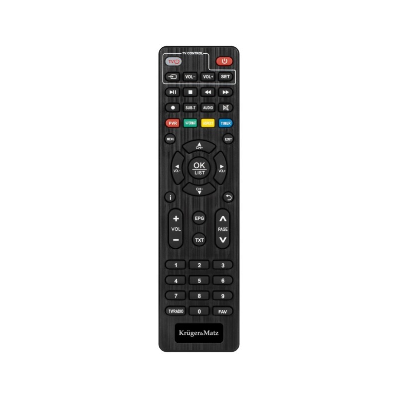 KRUGER & MATZ mini Tuner DVB-T2 H.265 HEVC KM9999 KRUGER & MATZ mini Tuner DVB-T2 H.265 HEVC KM9999