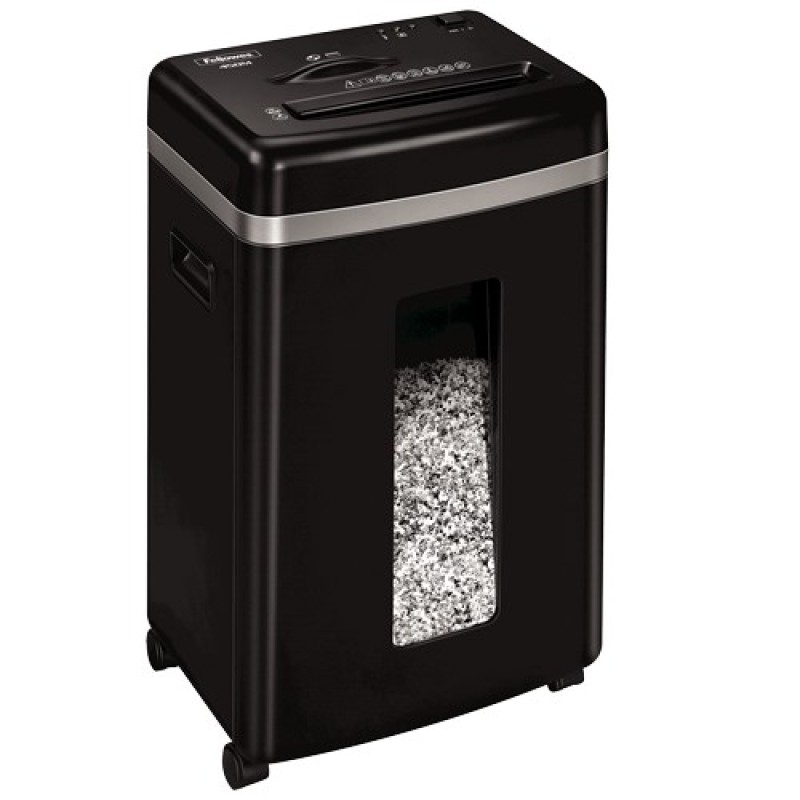 Fellowes Powershred 450M paper shredder Micro-cut shredding Black Fellowes Powershred 450M paper shredder Micro-cut shredding Black