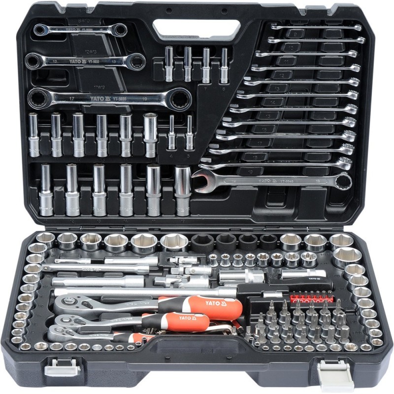 Yato YT-38811 socket wrench Socket wrench set 150 pc(s) Yato YT-38811 socket wrench Socket wrench set 150 pc(s)