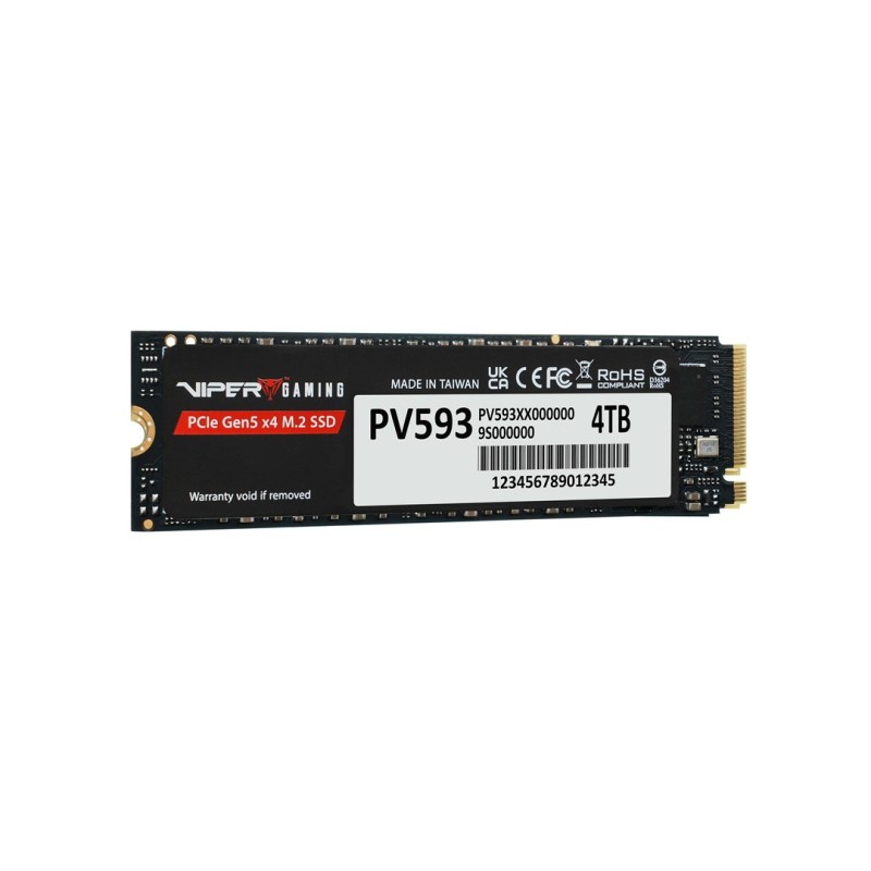Patriot Viper PV593 M.2 PCI-E Gen5 x4 NVMe2 4TB SSD