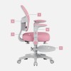 Junior 5.0 Pink swivel chair