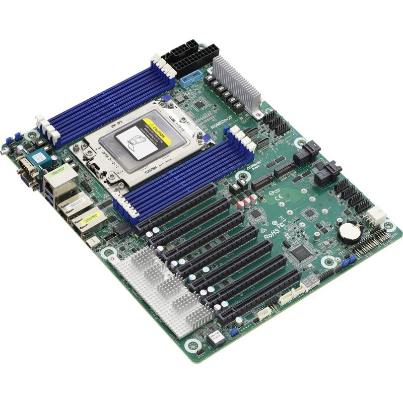 Płyta główna Gigabyte MH53-G40 1x sTR5 AMD ryzen Threadripper PRO 7000 WRX90 (8X DIMM, 4x SATA, 1x MCIO 8i, 4xM.2, 2x 10Gbe, E-ATX) Płyta główna Gigabyte MH53-G40 1x sTR5 AMD ryzen Threadripper PRO 7000 WRX90 (8X DIMM, 4x SATA, 1x MCIO 8i, 4xM.2, 2x 10Gbe, E-ATX)