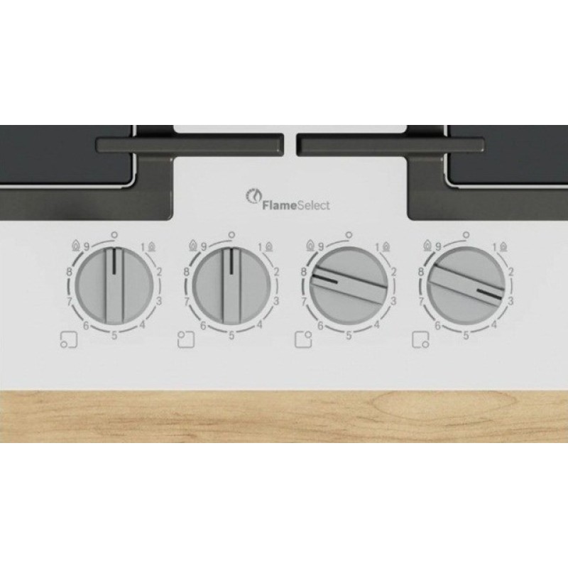 Bosch Serie 6 PPP6A2I40 Gas hob White, Black
