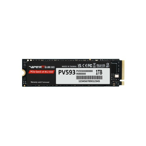 Patriot Viper PV593 M.2 PCI-E Gen5 x4 NVMe2 1TB 14G (PV593P1TBM28H) Patriot Viper PV593 M.2 PCI-E Gen5 x4 NVMe2 1TB 14G (PV593P1TBM28H)