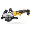 DEWALT DCS571NT-XJ portable circular saw 115 mm 18V T-STAK Black, Yellow