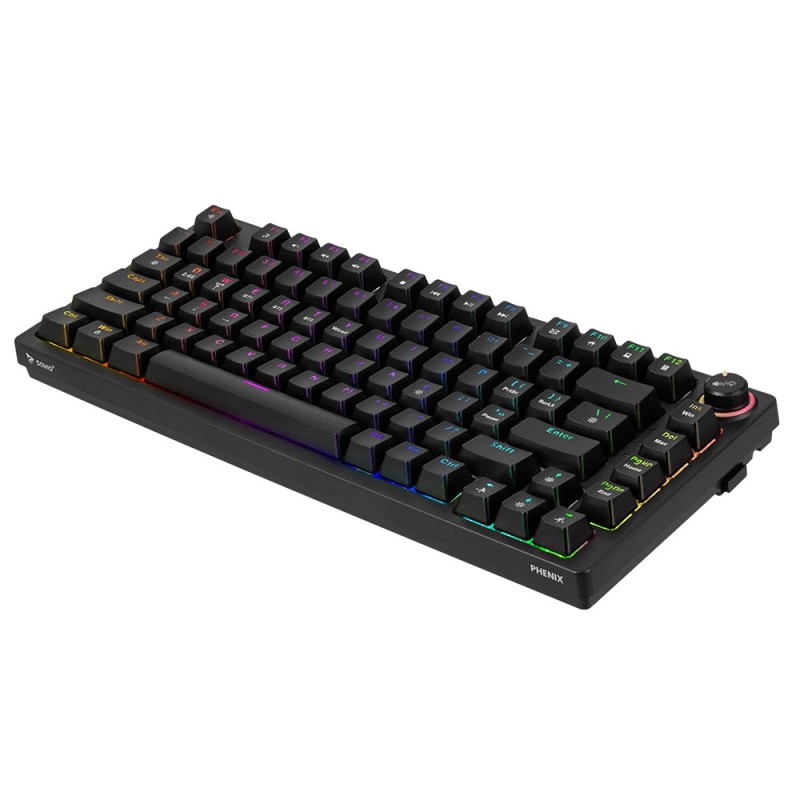 SAVIO PHENIX Wireless mechanical keyboard, Gateron Red Pro, ABS SAVIO PHENIX Wireless mechanical keyboard, Gateron Red Pro, ABS