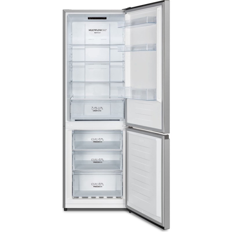 Gorenje NRK6182PS4 fridge-freezer Freestanding 292 L E Grey Gorenje NRK6182PS4 fridge-freezer Freestanding 292 L E Grey