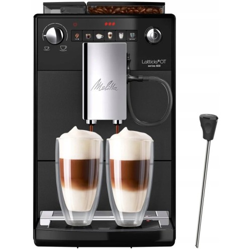 Melitta Latticia espresso machine with lance F300-101 Black Melitta Latticia espresso machine with lance F300-101 Black