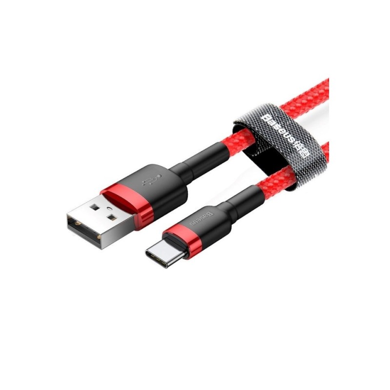 USB-C cable Baseus Cafule 2A 2m (red) USB-C cable Baseus Cafule 2A 2m (red)