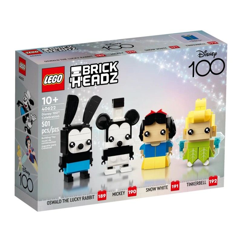 LEGO BRICKHEADZ 40622 Disney 100th Celebration LEGO BRICKHEADZ 40622 Disney 100th Celebration