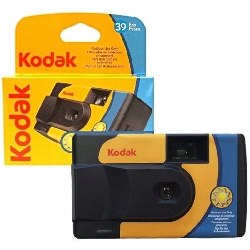 Kodak DAYLIGHT Disposable camera with colour film 27+12 picture frames, without built-in flash Kodak DAYLIGHT Disposable camera with colour film 27+12 picture frames, without built-in flash