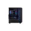 MSI MAG FORGE M100A computer case Micro Tower Black, Transparent