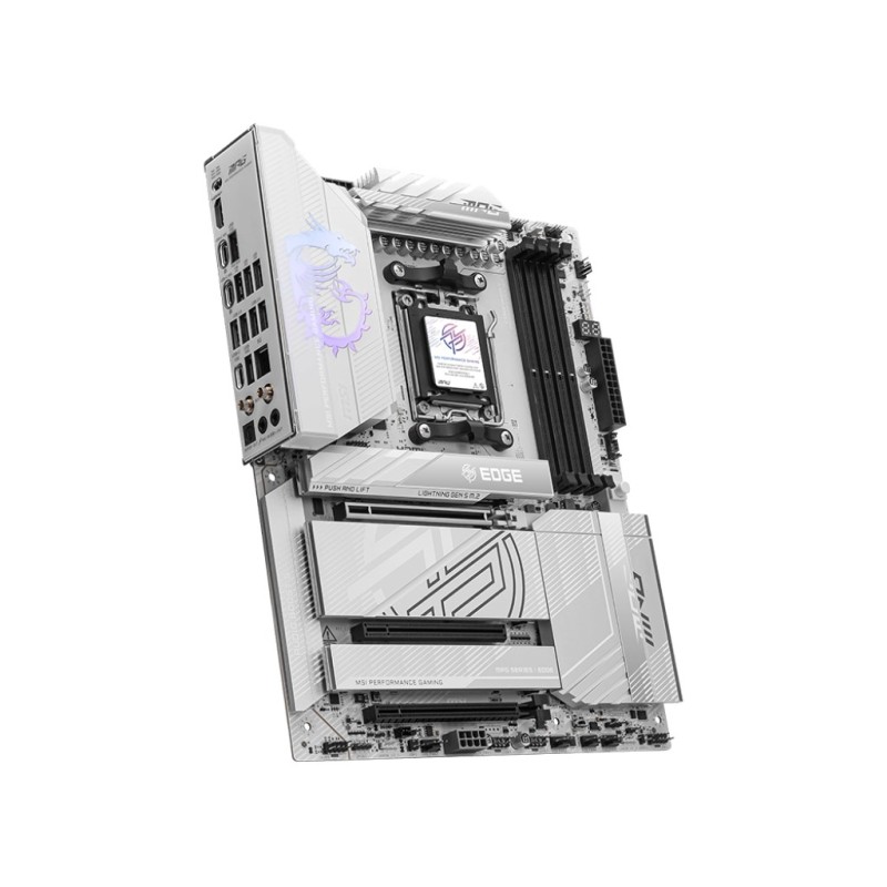 MSI MPG X870E EDGE TI WIFI motherboard AMD X870E Socket AM5 ATX MSI MPG X870E EDGE TI WIFI motherboard AMD X870E Socket AM5 ATX