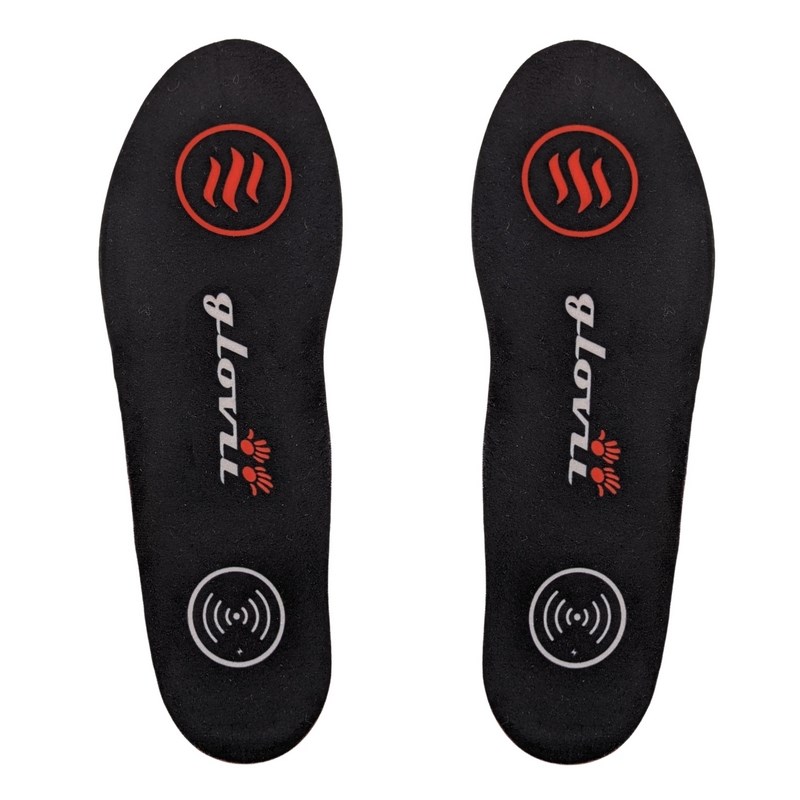 Glovii GW3L shoe insole Unisex All Black Glovii GW3L shoe insole Unisex All Black
