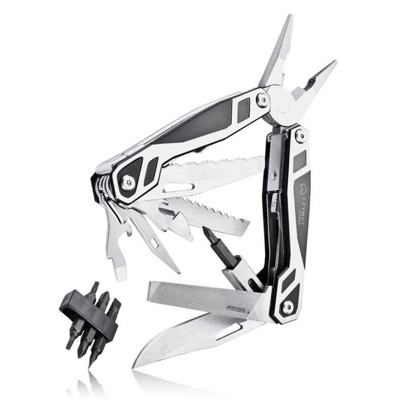 Multitool AZYMUT Trohon - 12 tools + 8 bits + holster (H-P2010121) Multitool AZYMUT Trohon - 12 tools + 8 bits + holster (H-P2010121)