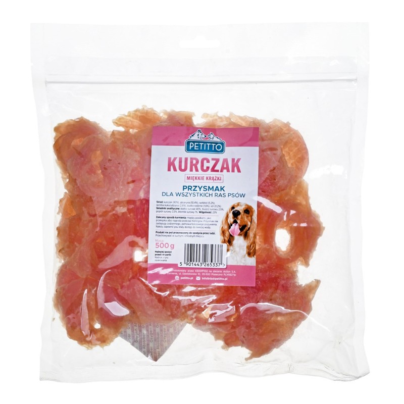 PETMEX Wild boar stripes - dog treat - 200g PETMEX Wild boar stripes - dog treat - 200g
