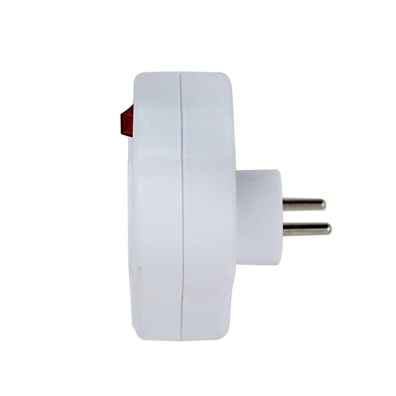 Esperanza ELK304W Electrical Splitter 3 sockets switch White Esperanza ELK304W Electrical Splitter 3 sockets switch White