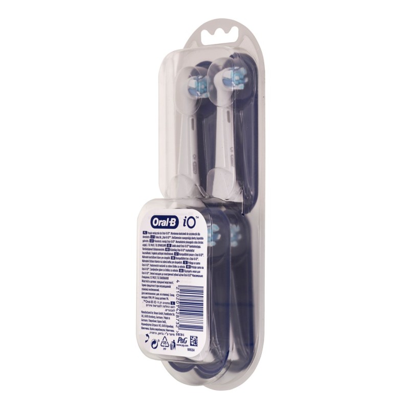 Braun Końcówki do szczoteczki Braun Oral-B iO Gentle Care black Braun Końcówki do szczoteczki Braun Oral-B iO Gentle Care black