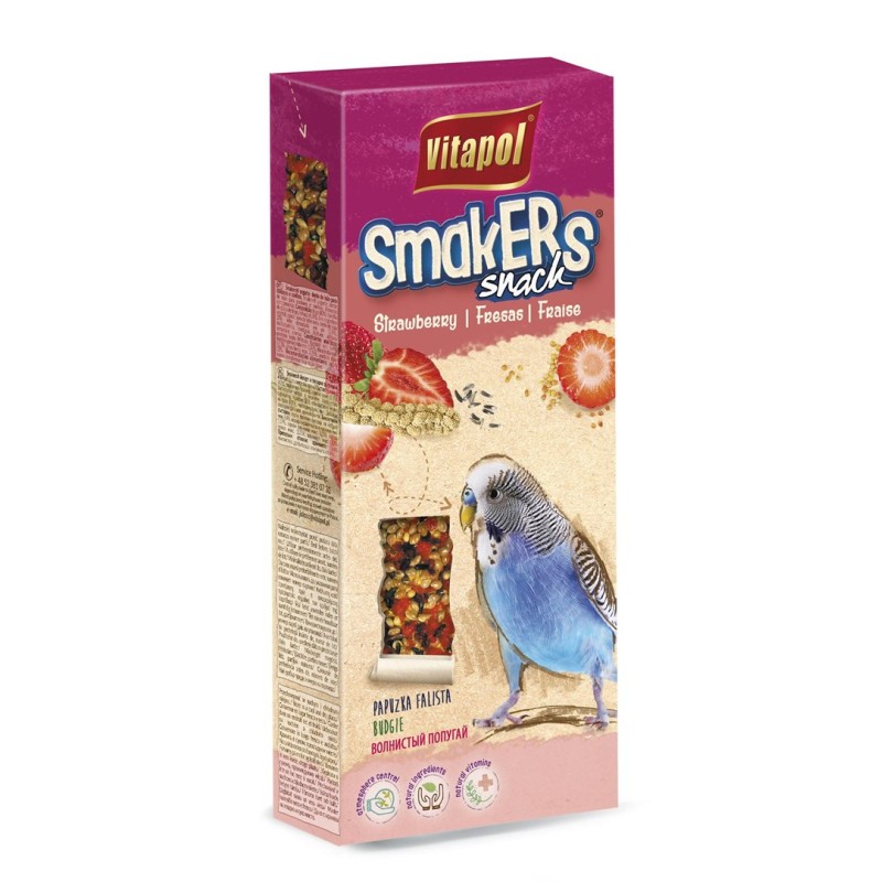 Vitapol Strawberry Smakers for the budgerigar 2 pcs.