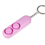Personal alarm GUARD PIRANHA 2 sirens 130 dB pink (YC-001-PI)