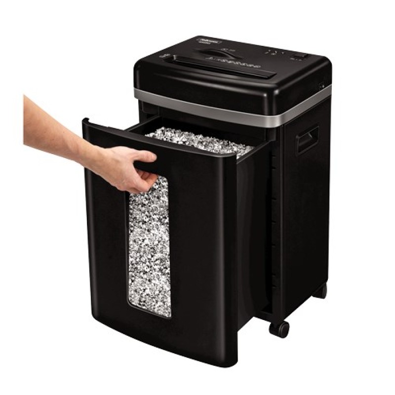 Fellowes Powershred 450M paper shredder Micro-cut shredding Black Fellowes Powershred 450M paper shredder Micro-cut shredding Black
